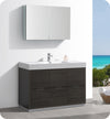 Fresca FVN8448GO Valencia 48" Gray Oak Free Standing Modern Bathroom Vanity