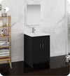 Fresca Imperia 24`` Glossy White Free Standing Modern Bathroom Vanity With Medicine Cabinet