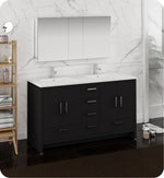 Fresca FVN9460DGO-D Imperia 60" Oak Free Standing Double Sink Bathroom Vanity