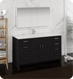 Fresca FVN9460DGO-S Imperia 60" Oak Free Standing Single Sink Bathroom Vanity