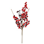 Vickerman FY190102 18" Artificial Red Berry Pick, Set of 3