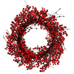 Vickerman FY190128 28" Red Berry Wreath