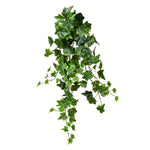 Vickerman FZ190128 28" Artificial Green Ivy Hanging Bush