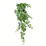 Vickerman FZ192451 51" Artificial Green & White Grape Leaf Ivy Hanging Bush