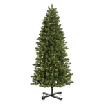 Vickerman 6.5' Grand Teton Slim Artificial Christmas Tree Clear Dura-lit Lights