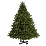 Vickerman 7.5' Grand Teton Artificial Christmas Tree  Single Mold Warm White LED