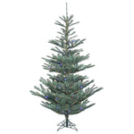 12' Alberta Blue Spruce Artificial Christmas Tree Multi-colored Dura-Lit LED