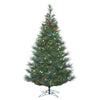 7.5' Norway Pine Artificial Christmas Tree with 375 Multi-Colored C7 LED