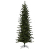 Vickerman 12' x 59" Hillside Pencil Spruce Artificial Christmas Tree Unlit