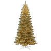 6' x 37" Champagne Artificial Christmas Tree Warm White 8 function 3MM LED
