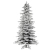 Vickerman 6' x 44" Flocked Tilden Spruce Artificial Christmas Tree Unlit