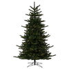 7.5' x 60" Decorator Pine  Artificial Christmas Tree Warm White Dura-lit LED