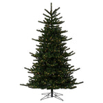 7.5' x 60" Decorator Pine  Artificial Christmas Tree Warm White Dura-lit LED