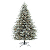 10' x 74" Douglas Blue Fir Artificial Christmas Tree Clear Dura-lit Lights