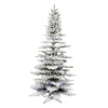 8.5'x47"  Artificial Xmas Tree Low Voltage LED Multi-color Wide Angle 3mm Light