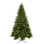 4.5' x 37" Bennington Spruce Artificial Christmas Tree Warm White Dura-lit LED