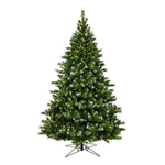 5.5' x 45" New Haven Spruce Artificial Christmas Tree Warm White Dura-lit LED