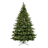 7.5' x 58" New Haven Spruce Artificial Christmas Tree Clear Dura-lit Lights