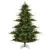 10' x 83" Sherwood Fir Artificial Christmas Tree Color Changing LED 3mm Lights