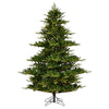 12' x 85" Sherwood Fir Artificial Christmas Tree Color Changing LED 3mm Lights