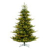 7.5' x 61" Hudson Fraser Fir Artificial Christmas Tree with Warm White LED.