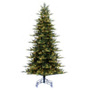 9' x 62" Vermont Fraser Fir Artificial Pre-Lit Christmas Tree Warm White Lights.