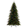 6.5' x 53" Bavarian Pine Artificial Pre-Lit Christmas Tree Multi-Colored Lights