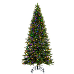 6.5' x 42" Jackson Pine Artificial Pre-Lit Christmas Tree Multi-Colored Lights.
