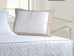 Greenland Home Brentwood Ivory/Taupe Standard Sham, 20x26 Inches