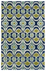 Kaleen Rugs Global Inspiration Collection GLB03-17 Blue Area Rug