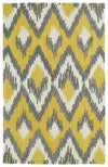 Kaleen Rugs Global Inspiration Collection GLB10-28 Yellow Area Rug