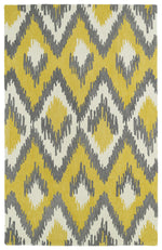 Kaleen Rugs Global Inspiration Collection GLB10-28 Yellow Area Rug