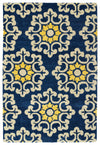 Kaleen Rugs Global Inspiration Collection GLB100-17 Blue Area Rug