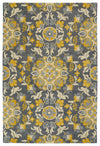 Kaleen Rugs Global Inspiration Collection GLB102-75 Grey Area Rug