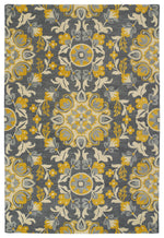 Kaleen Rugs Global Inspiration Collection GLB102-75 Grey Area Rug