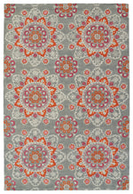 Kaleen Rugs Global Inspiration Collection GLB12-75 Grey Area Rug