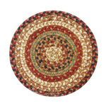 Homespice Decor 593801 8" Trivet Round Gingerbread Jute Braided Accessories