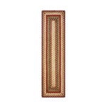 Homespice Decor 597809R 8"x28" Table Runner Gingerbread Jute Braided Accessories