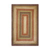 Homespice Decor 519801 22" x 72" Rectangular Gingerbread Jute Braided Runner