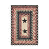 Homespice Decor 595751  13"x 19"Placemat Rectangular Primitive Star Gloucester