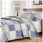 Greenland Home Napa GL-2012BMSQ Quilt Set 3-Piece Full/Queen