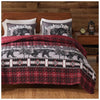 Greenland Home Timberline GL-2108BMSK Quilt Set 3-Piece King/Cal King