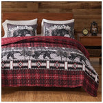 Greenland Home Timberline GL-2108BMSK Quilt Set 3-Piece King/Cal King