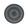 Homespice Decor 592859 15" Round Trivet Grey Cloud Jute Braided Accessories