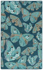 Kaleen Rugs Critter Comforts Collection HCC01-17 Blue Area Rug