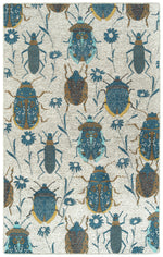 Kaleen Rugs Critter Comforts Collection HCC03-17 Blue Area Rug