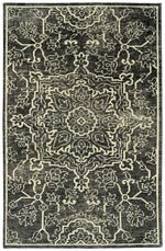 Kaleen Rugs Knotted Earth Collection HKE01-38 Charcoal  Area Rug