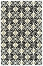 Kaleen Rugs Peranakan Tile Collection HPT02-75 Grey Area Rug