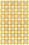 Kaleen Rugs Peranakan Tile Collection HPT03-05 Gold Area Rug