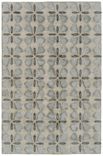 Kaleen Rugs Peranakan Tile Collection HPT03-75 Grey Area Rug